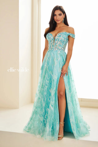Ellie Wilde EW36039 - Caribbean Mist Size 18