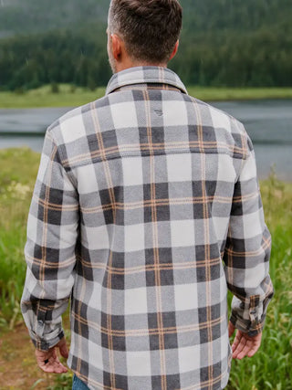 Burlebo Coyote Plaid Shacket