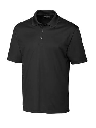 Cutter & Buck Clique Spin Eco Performance Pique Mens Polo - Black