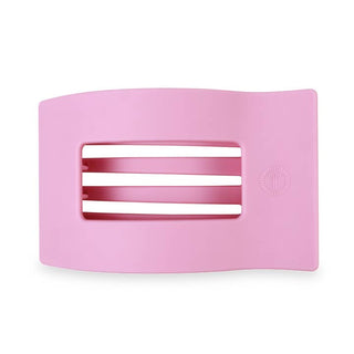 Teleties Flat Rectangle Hair Clip | Large | Merry Pinkmas