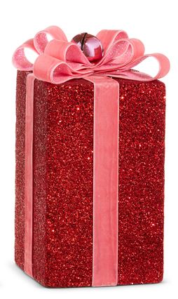Red Glitter Package