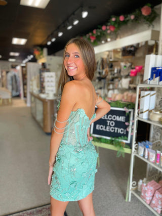 Sherri Hill 57502 - Green Size 00