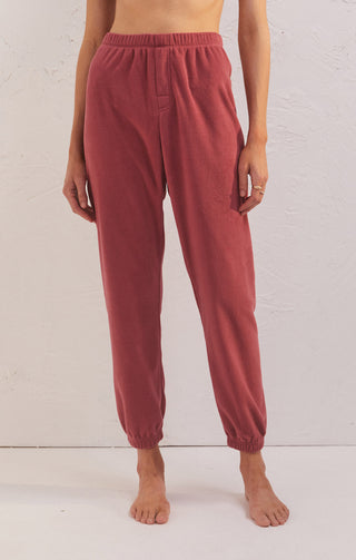 *FINAL SALE* Z Supply Starlight Fleece Jogger - Pink Aura