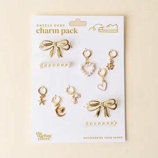 The Darling Effect Dazzle Shoe Charm Pack-Fancy Flair