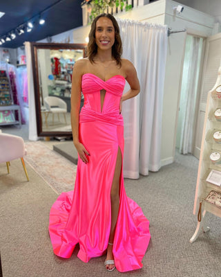Sherri Hill 56161 - Candy Pink Size 4