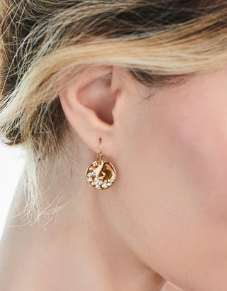 Spartina 449 Splash Collection Twilight Earrings - Crystal