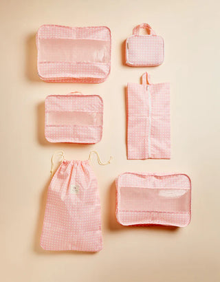 Spartina 449 Pink Cane Packing Cubes