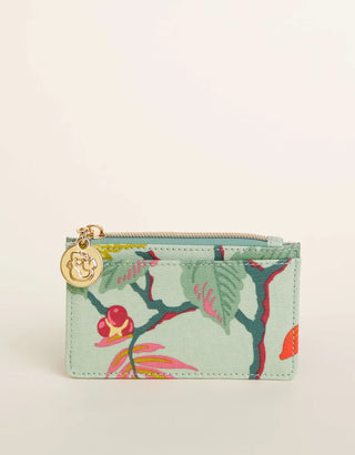 Spartina 449 Zip Card Holder Richmond Hill Sea Foam