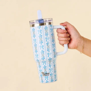The Darling Effect 40 Oz. Tumbler - Oh So Fancy Blue