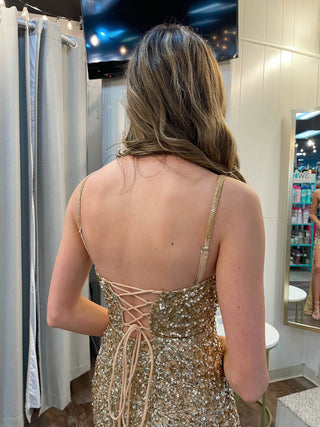 Chandalier 30089 - Gold Size 12