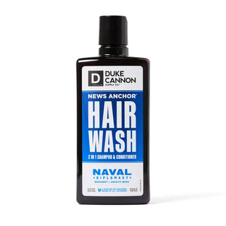 Duke Cannon Naval Diplomacy 2-in-1 Hair Wash Sulfate Free