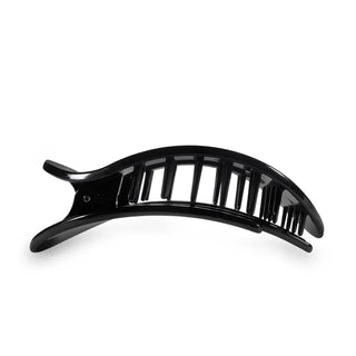 Jet Black Large Flat Round Clip