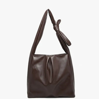 Espresso Hobo Bag w/ Knotted Handle