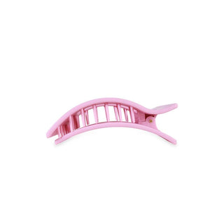 Teleties Flat Rectangle Hair Clip | Small | Merry Pinkmas