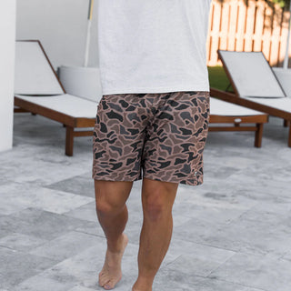 Burlebo Athletic Short - Gauge Camo (7" Inseam)
