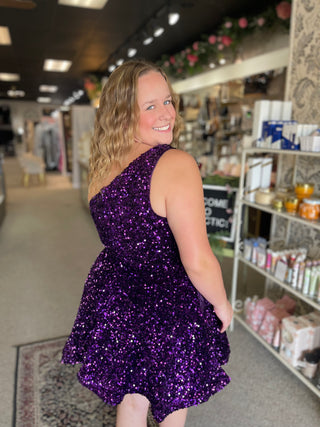 Sherri Hill 55127 - Purple Size 18