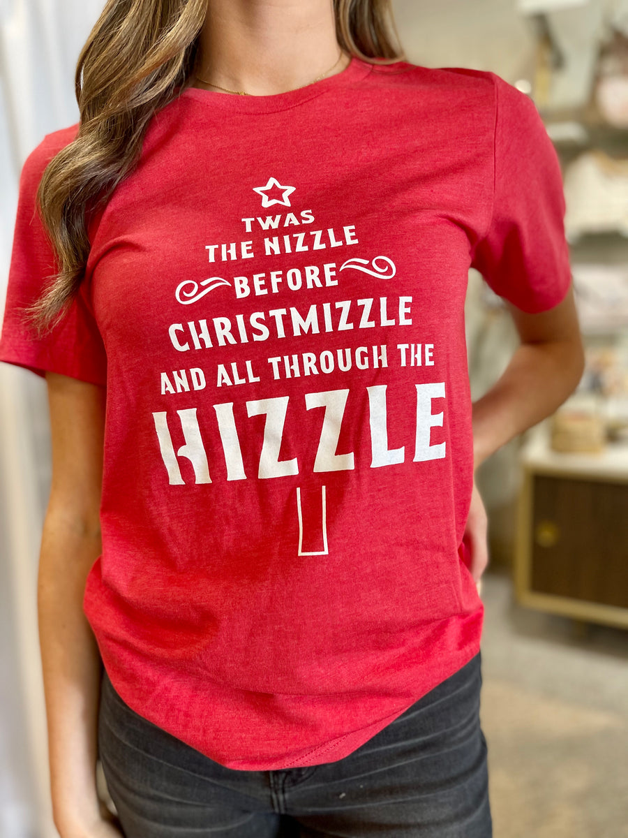 Twas the Nizzle Before Christmizzle Tee Eclectic Boutique