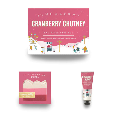 Finchberry Cranberry Chutney 2 Piece Gift Box