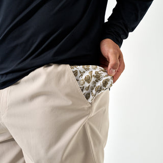 Burlebo Everyday Short - Light Khaki - Into The Wild Pocket