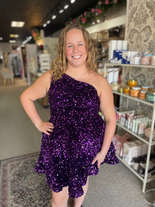 Sherri Hill 55127 - Purple Size 18