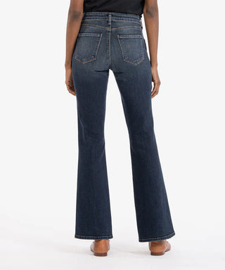 *FINAL SALE* Kut from the Kloth Ana High Rise Fab Ab Flare Jean (Neutral Wash)