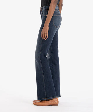 *FINAL SALE* Kut from the Kloth Ana High Rise Fab Ab Flare Jean (Neutral Wash)