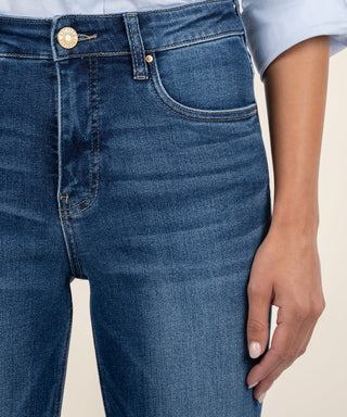 Kut from the Kloth Rachael High Rise Mom Jean - Explore Wash