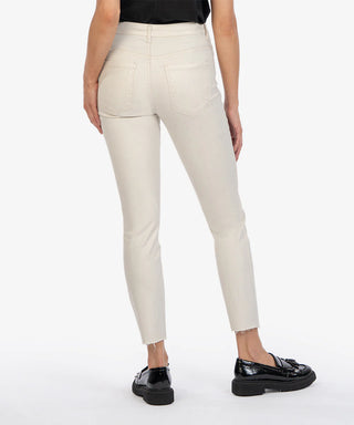 *FINAL SALE* Kut from the Kloth Champagne Coated Charlize High Rise Cigarette Leg Pants
