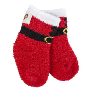 World's Softest Socks Snug Infant Cozy Crew Socks - Santa