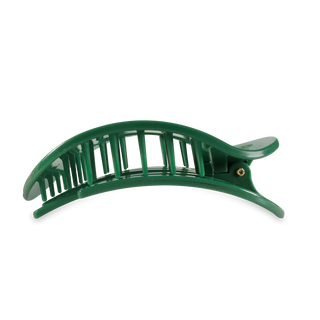 Teleties Mistletoe Large Flat Round Hair Clip