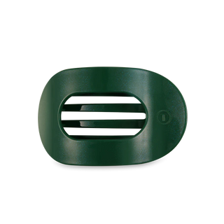 Teleties Mistletoe Medium Flat Round Hair Clip