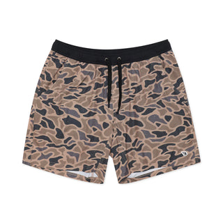 Burlebo Athletic Short - Gauge Camo (7" Inseam)
