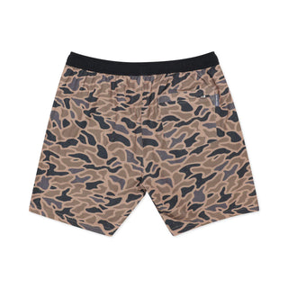 Burlebo Athletic Short - Gauge Camo (7" Inseam)