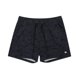 Burlebo Athletic Short - Black Camo - Black Liner