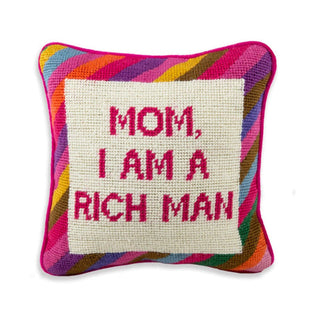 Furbish Cher Knows Best Needlepoint Pillow
