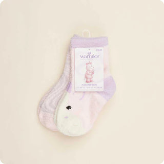 Warmies Unicorn Crew Sock Set