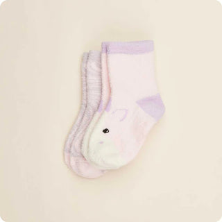 Warmies Unicorn Crew Sock Set