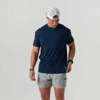 Burlebo Go To Tee - Heather Navy