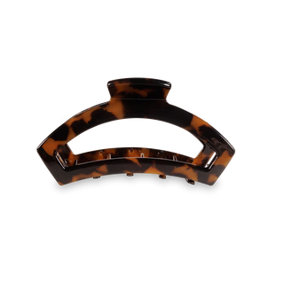 Teleties Open Tortoise Small Hair Clip