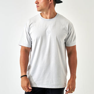 Burlebo Vintage Washed Tee - Light Grey