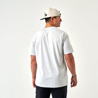 Burlebo Vintage Washed Tee - Light Grey