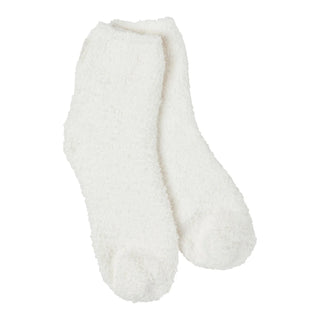 World's Softest Socks Cozy Quarter w/ Grippers - Vanilla