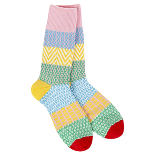 World's Softest Socks Holiday Gallery Crew - Wonderland