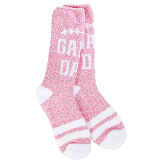 World's Softest Socks Holiday Fall Cozy Crew - Game Day