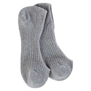 World's Softest Socks Weekend Liner - Heather Grey