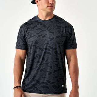 Burlebo Go To Tee - Black Camo