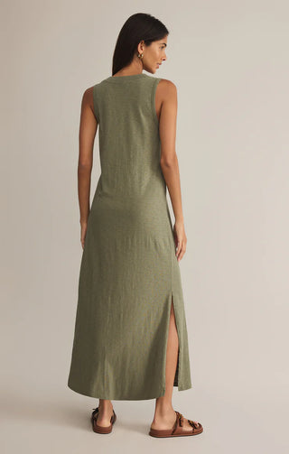 *FINAL SALE* Z Supply Palisades Midi Dress - Avocado