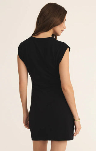 Z Supply Camino Textured Mini Dress - Black