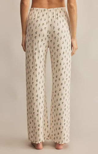 Z Supply Lounge Sabrina Floral Pant - Crystal