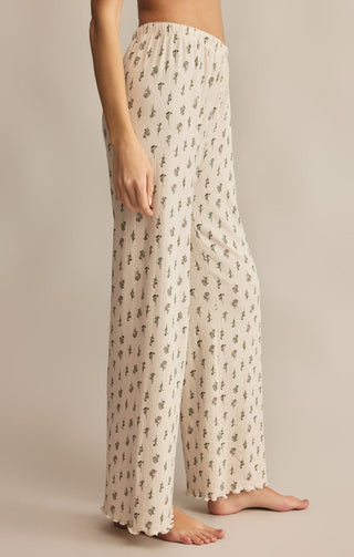 Z Supply Lounge Sabrina Floral Pant - Crystal